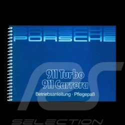 Reproduction manuel technique Porsche 911 type 964 Carrera 2 / Carrera 4 1989