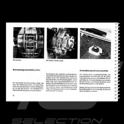 Reproduction user Manual Porsche 911 type 964 Carrera 2 / Carrera 4 1989
