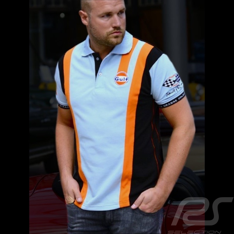 Polo Gulf Racing Team 50th anniversary blue - men