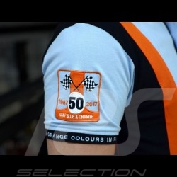 Polo Gulf Racing 50th anniversary gulfblau - Herren