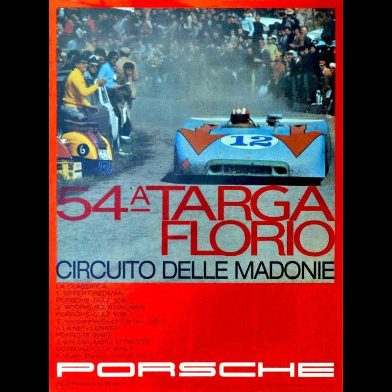 Photo Vintage Gaetano Napoli Metz 22 HP Targa Florio 1913 - Collection Automobile