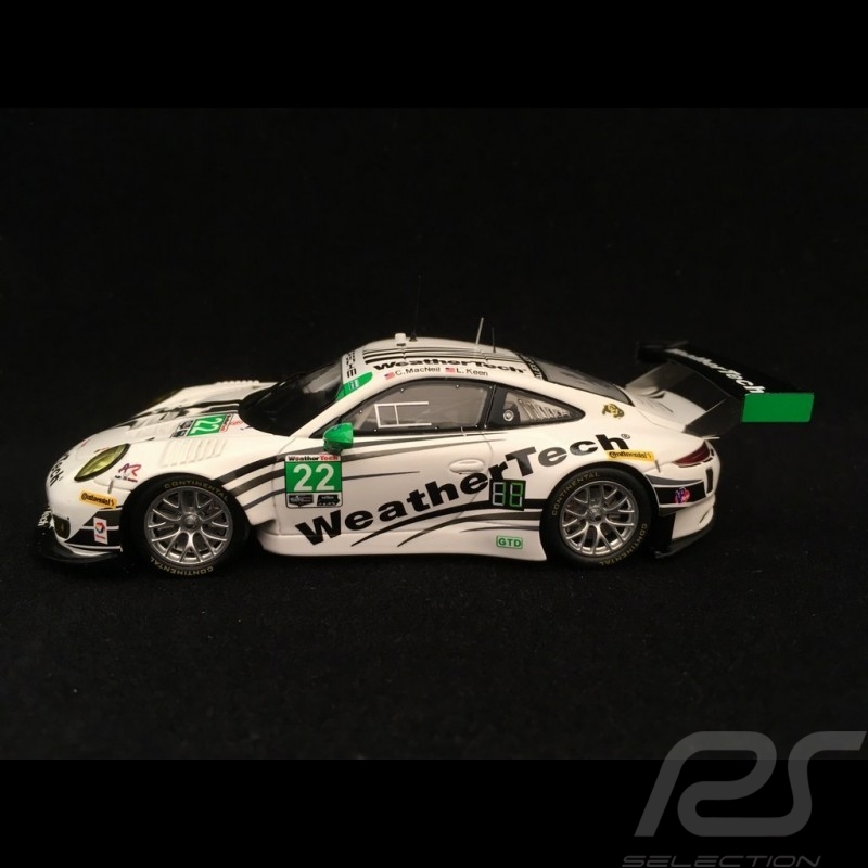 Porsche 911 GT3 R typ 991 IMSA Serie 2016 n° 22 Alex Job 1/43 Spark MAP02018216