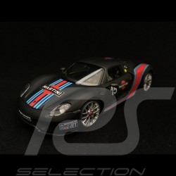 Porsche 918 Spyder Pack Weissach 1/43 Minichamps 410062137 Martini n° 15 noir black schwarz