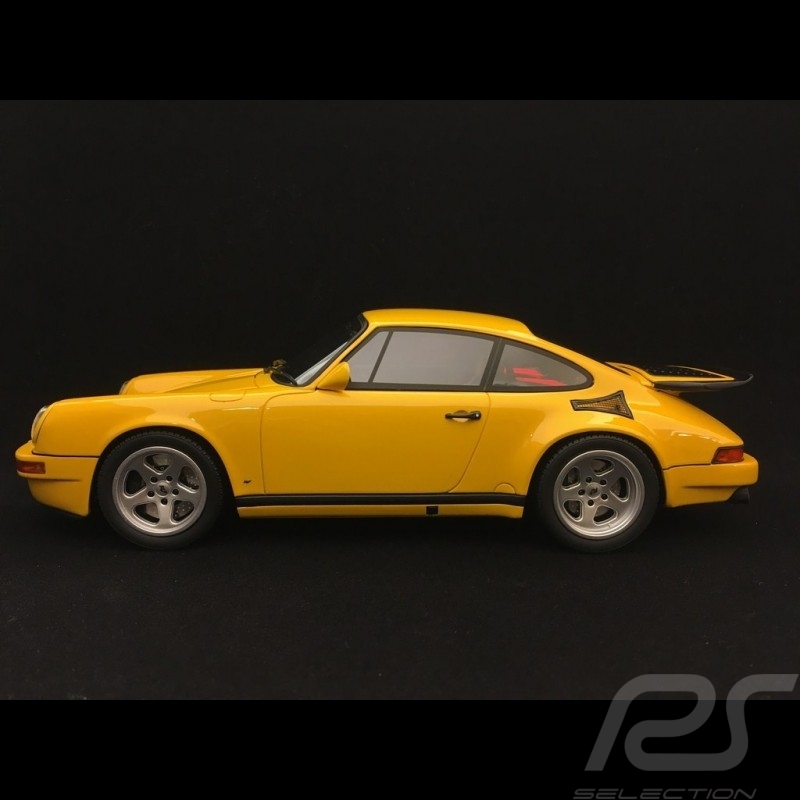 Porsche 911 type 964 RUF CTR Yellow Bird yellow 1/18 GT