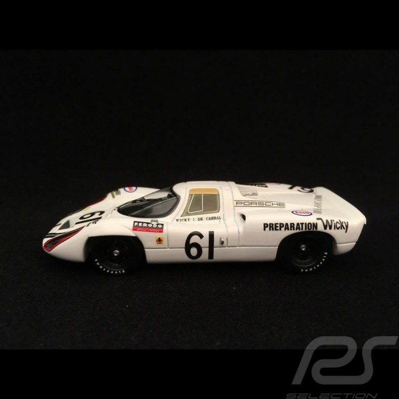 Porsche 907 Le Mans 1970 n° 61 Wicky 1/43 Spark S4745