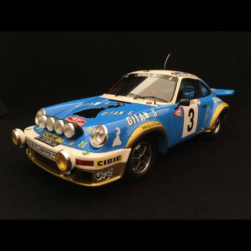 SPARK ポルシェ911 1978ラリーカー 1/18 中古品 Porsche 911 Monte Carlo 1978 n° 3 1/18 Spark 18S095