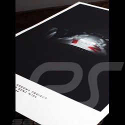 Porsche 804 Grosser Preis von Frankreich reproduction d'une affiche originale de Erich Strenger