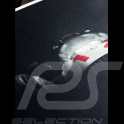 Porsche 804 Grosser Preis von Frankreich reproduction d'une affiche originale de Erich Strenger
