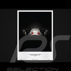 Porsche 804 Grosser Preis von Frankreich reproduction d'une affiche originale de Erich Strenger