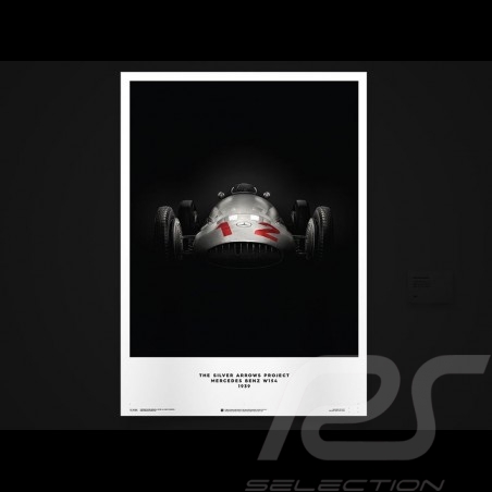 Porsche 804 Grosser Preis von Frankreich reproduction d'une affiche originale de Erich Strenger