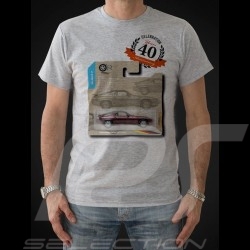 T-shirt Porsche 928 Anniversaire 40 ans years Jahre gris grey grau - homme men Herren