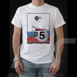 T-shirt Porsche 908 /03 Gulf n° 5 weiß - Herren