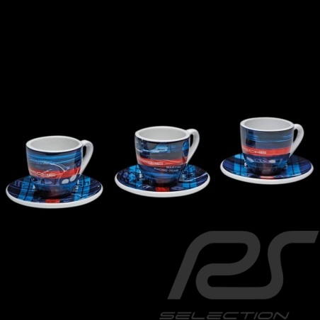 Set de 3 tasses cups expresso Porsche 917 Martini Racing Edition limitée Porsche Design WAP0505950H