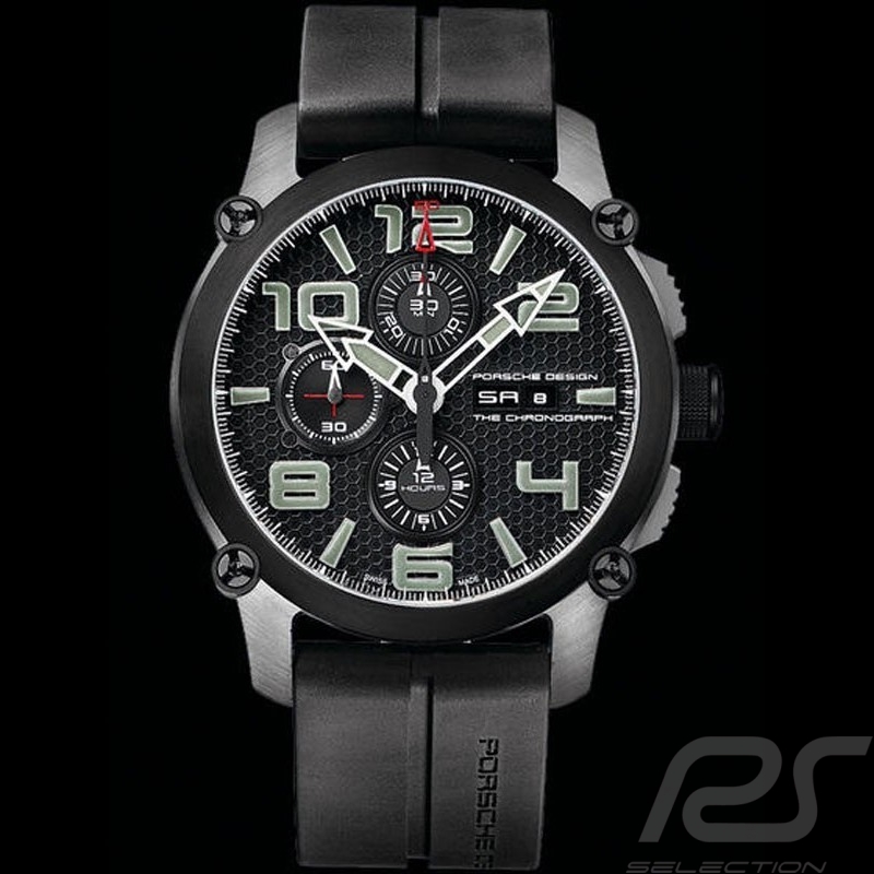 Montre automatique Porsche The Chronograph titane Porsche Design Timepieces 4046901545541