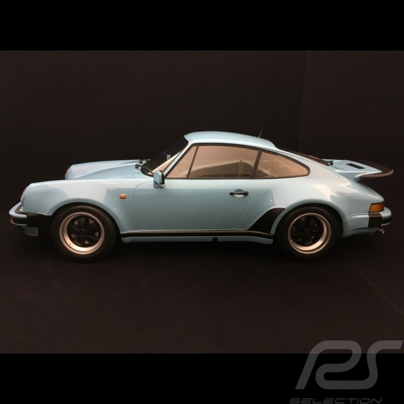 Porsche 911 (930) Turbo 1977 1/12 Minichamps 125066105 bleu Gulf blue blau