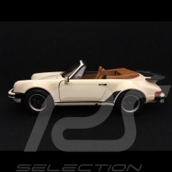 Porsche 911 Turbo Cabriolet 1987 ivory 1/18 Norev 187661