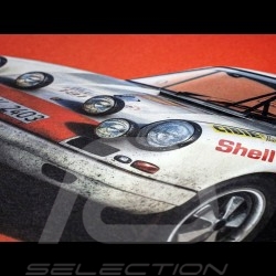 Porsche 804 Grosser Preis von Frankreich reproduction d'une affiche originale de Erich Strenger