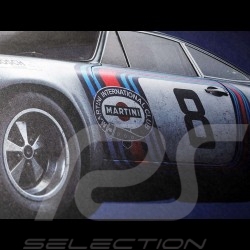 Porsche 804 Grosser Preis von Frankreich reproduction d'une affiche originale de Erich Strenger