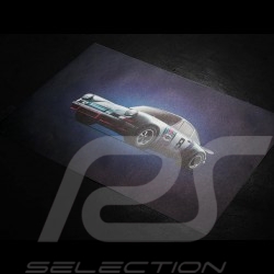 Porsche 804 Grosser Preis von Frankreich reproduction d'une affiche originale de Erich Strenger