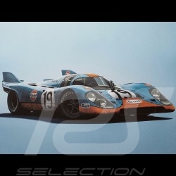 Porsche Poster 917 K 24h Le Mans 1971 Gulf  n°19