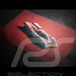 Porsche 804 Grosser Preis von Frankreich reproduction d'une affiche originale de Erich Strenger