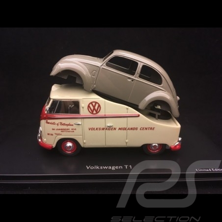 VW Combi T1 Midlands centre with beetle body 1/43 Schuco 450901900