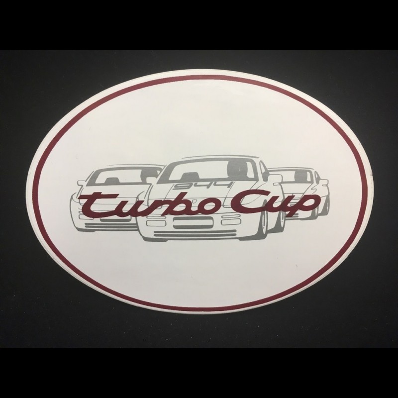 Sticker Porsche Turbo Cup 12 5 X 8 5 Cm