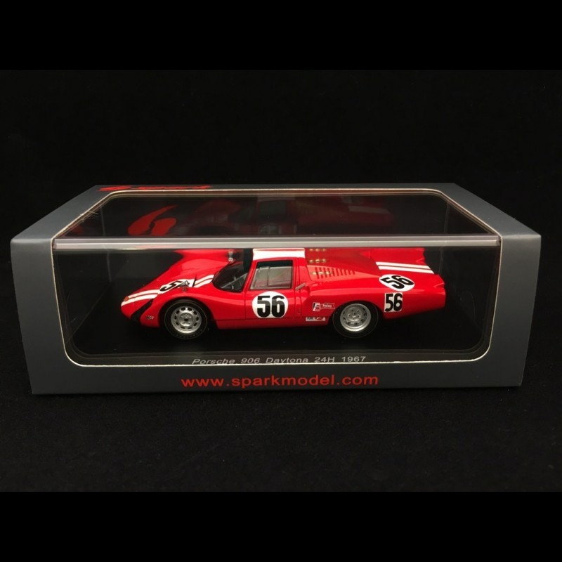 Porsche 906 Lh Daytona 1967 N° 56 Vögele 1 43 Spark S5422