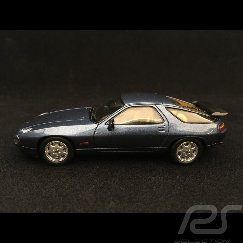Porsche 928 S4 GT 1/43 Spark S4944 bleu métallisé metallic blue metallic blau