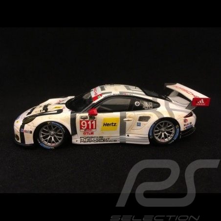 Porsche 911 GT3 R type 991 n° 911 Manthey 1/43 Spark US022 vainqueur winner Sieger Petit Le Mans 2016 