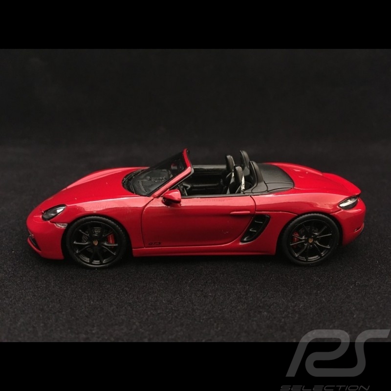 Porsche 718 Boxster GTS type 982 2017 1/43 Spark WAP0202070J rouge carmin red karminrot
