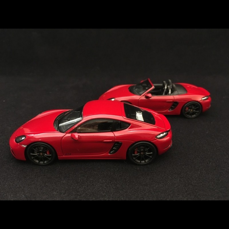 Porsche 911 Carrera GTS Cabriolet (Rouge Carmin) - Spark 1/43 - Miniature Neuve Sous Blister