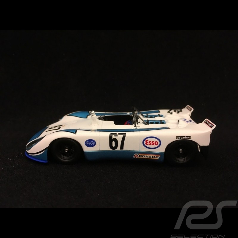 Porsche 908 /2 Le Mans 1972 n° 67 Christian Poirot 1/43 Spark S1982