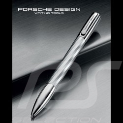 Porsche Design Shake Pen Big Twist ballpoint Pen Silver K3145