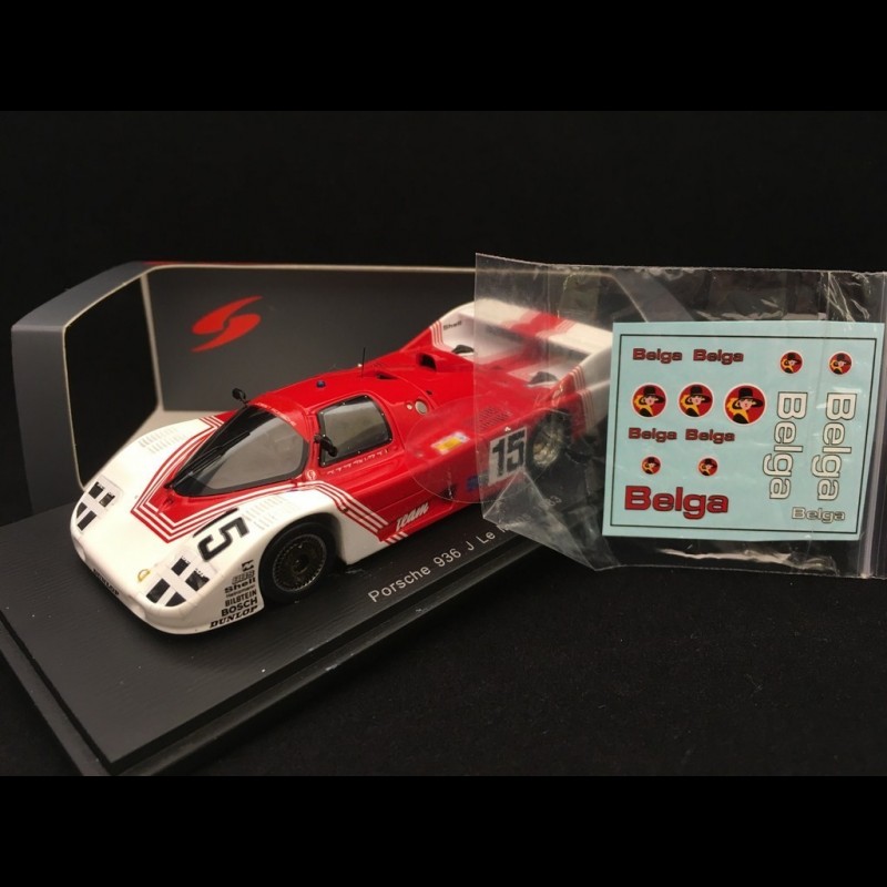 Porsche 935 J.M.S. Racing Team 3° Le Mans 1977 - scale 1/18th 1975-1979 24H LE MANS Motorsports
