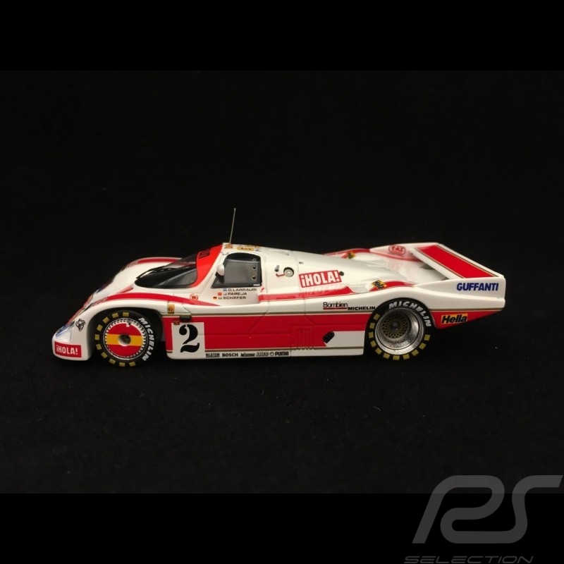 Porsche 962 C le Mans 1987 n° 2 Brun Motorsport 1/43 Spark S5509
