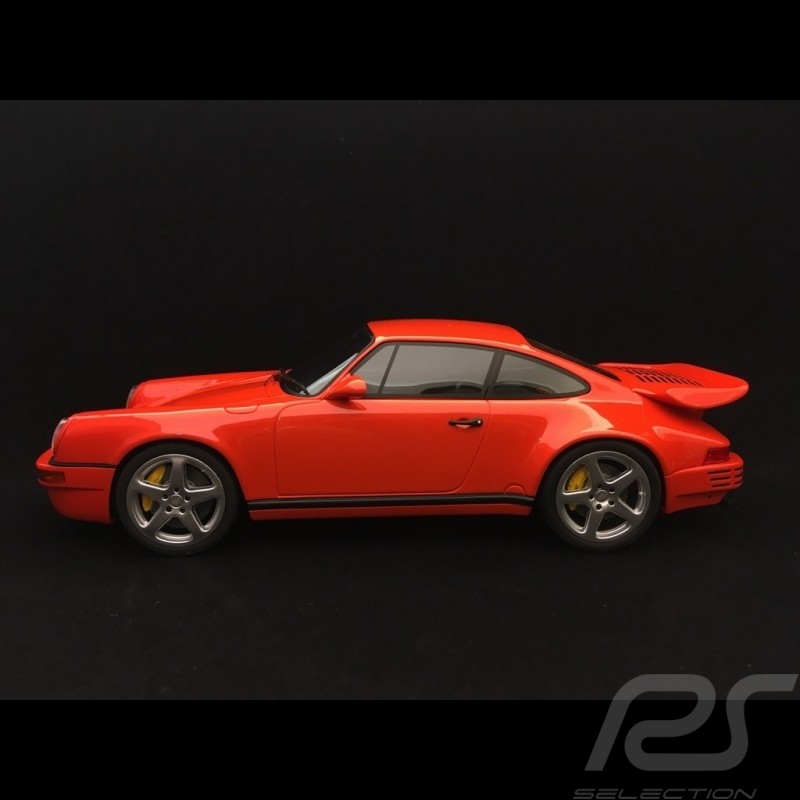 Porsche 911 type 964 RUF SCR 4.2 orange sanguine 1/18 GT Spirit GT192