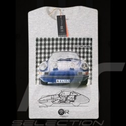 T-shirt Porsche 911 2.0 S 1969 pepita grey - men