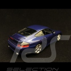 Porsche 911 Turbo type 996 1999 night blue metallic 1/43 Minichamps 940069301