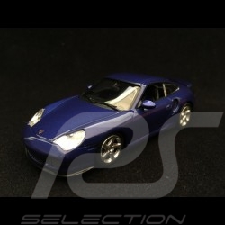 Porsche 911 Turbo type 996 1999 1/43 Minichamps 940069301 Bleu Nuit métallisé night blue metallic nachtblau metallic 