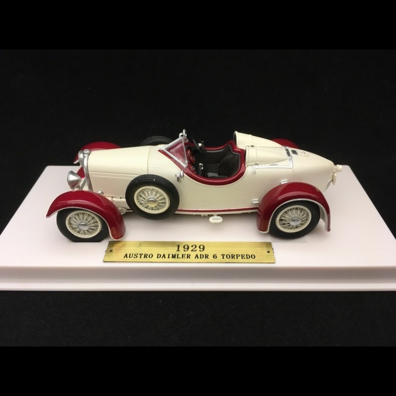 Esval 43032E Austro Daimler ADR8 de 1929 Version musée Torpedo blanc