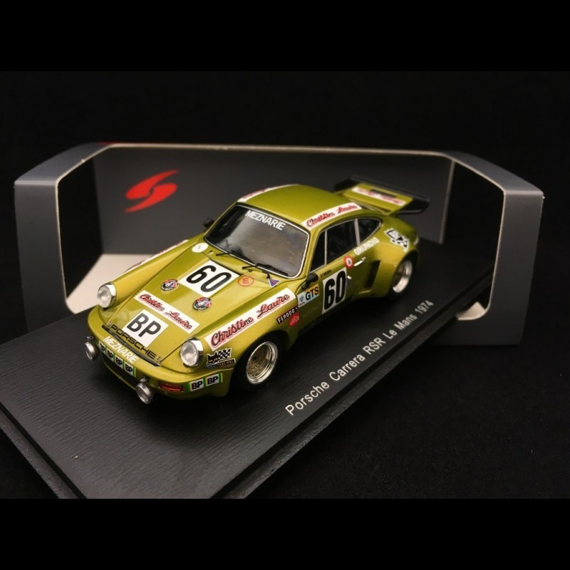 Porsche 911 Carrera RSR Le Mans 1974 n° 60 Meznarie 1/43 Spark S3495