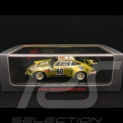 Porsche 911 Carrera RSR Le Mans 1974 n° 60 Meznarie 1/43 Spark S3495