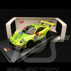 Porsche 911 type 991 GT3 R Nürburgring 2017 n° 911 Manthey racing 1/43 Spark SG325