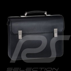 Porsche bag Briefbag black leather Cervo 2.0 FM Porsche Design 4090000459