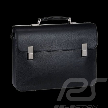 Porsche bag Briefbag black leather Cervo 2.0 FM Porsche Design 4090000459