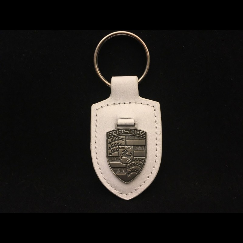 Sleutelhanger klompjes - 2 klompjes - Kleur: wit