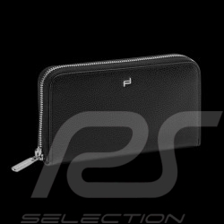 Porte-monnaie Porsche bourse cuir noir French Classic 3.0 H4PZ Porsche Design 4090002162 purse money holder Geldhalter Münztasch