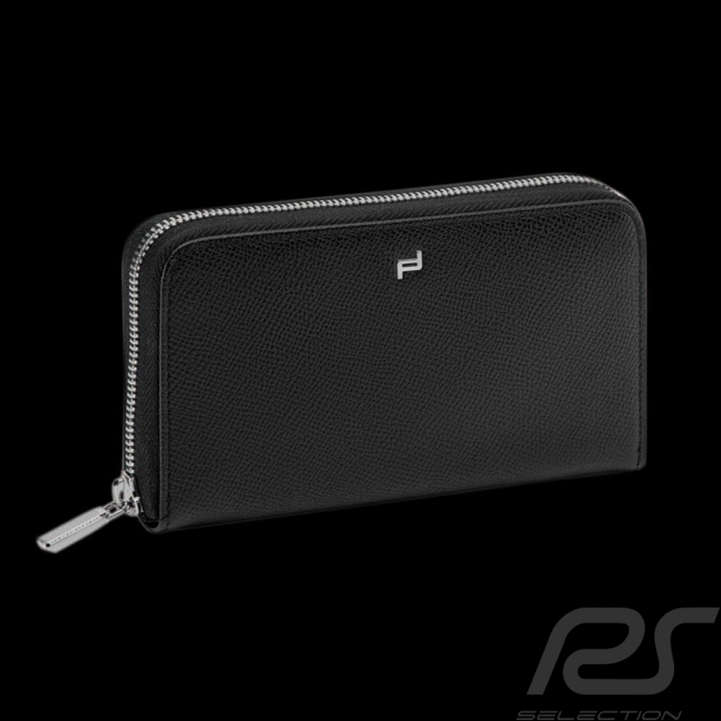 Porsche Geldhalter Münztasche schwarze Leder French Classic 3.0 H4PZ Porsche Design 4090002162