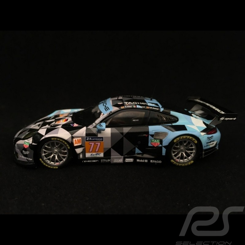 Porsche 911 GT3 RSR  type 991 24h du Mans 2017 n° 77 Proton Dempsey 1/43 Spark S5838